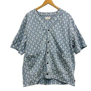 Honor The Gift Infinity Short Sleeve Woven Button Up Shirt